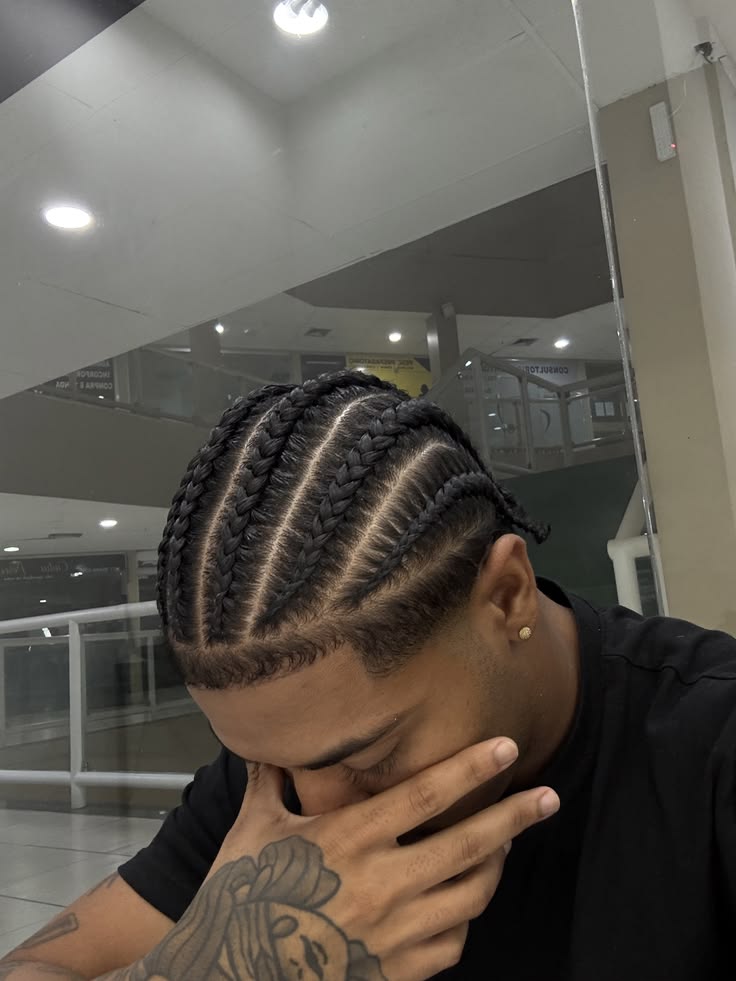 Men's braids style 1